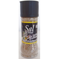 Valsabor - Sal gema pura a las Hierbas del Atlantico Meersalz mit Kräuter 90g Streuer hergestellt auf Gran Canaria