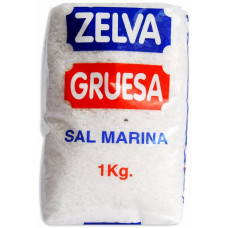 Zelva - Gruesa Marina Sal Meersalz 1kg hergestellt auf Gran Canaria