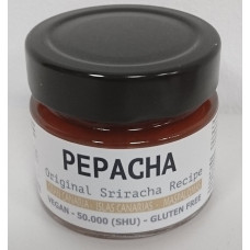 Pepeoil - Pepacha kanarische Chilipaste extrem scharf 50.000 SHU 100g Glas hergestellt auf Gran Canaria