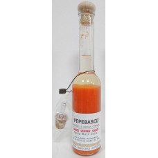 Pepeoil - Pepebasco Red Ghost Pepper Sauce extrem scharfes Tabasco-Würzöl 20.000 SHU 200ml Magnum hergestellt auf Gran Canaria