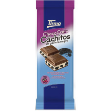 Tirma - ChocoCrem Cachitos Tafel Schokolade mit Keksfüllung 130g hergestellt auf Gran Canaria
