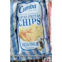 Cumba - Chips Papas Fritas Salt & Vinegar Vinagreta 37g hergestellt auf Gran Canaria