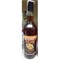 Agoney - Ron Miel Ronmiel Honigrum 30% Vol. 1l Glasflasche hergestellt auf Gran Canaria