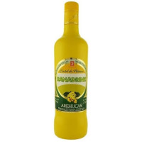 Arehucas - Banadrink Bananen-Cremelikör 700ml 17% Vol. hergestellt auf Gran Canaria