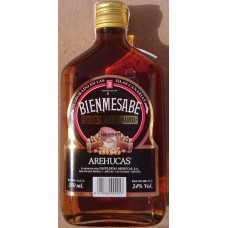 Arehucas - Licor Bienmesabe Mandel-Honig-Likör 24% Vol. 350ml hergestellt auf Gran Canaria