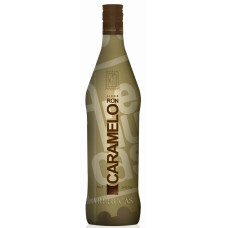 Arehucas - Licor Ron Caramelo Karamell-Likör auf Rumbasis 24% Vol. 700ml hergestellt auf Gran Canaria