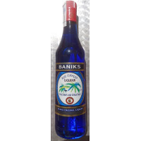 Baniks - Blue Curacao Liqueur 20% Vol. 700ml Glasflasche hergestellt auf Gran Canaria