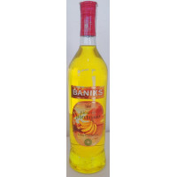 Baniks - Licor de Platano Islas Canarias Bananenlikör 20% Vol. 1l Glasflasche hergestellt auf Gran Canaria