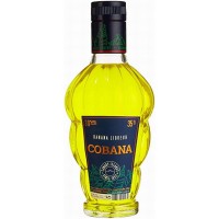 Cobana - Licor de Plátano Bananenlikör Konturflasche 30% Vol. 350ml hergestellt auf Teneriffa