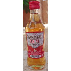 Cocal - Ron Miel Ronmiel de Canarias kanarischer Honigrum 30% Vol. 50ml Miniaturflasche hergestellt auf Teneriffa
