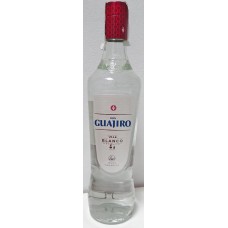 Guajiro - Ron Blanco weißer Rum 37,5% Vol. 1l Glasflasche hergestellt auf Teneriffa