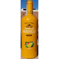 Royal Swan - Crema de Mango Liquer Mango-Creme-Likör 15% Vol. 700ml hergestellt auf Teneriffa