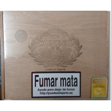 Condal Caja Num. 1 25 Zigarren in Holzschatulle hergestellt auf Gran Canaria