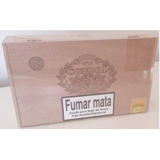 Condal - Robusto Caja 25 kanarische Zigarren in Holzschatulle hergestellt auf Gran Canaria
