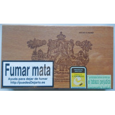 La Regenta Caja Num. 5 25 kanarische Zigarren in Holzschatulle hergestellt auf Gran Canaria