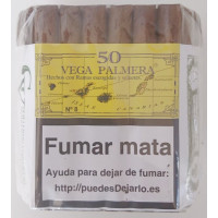 Vega Palmera - No. 8 Amarillo 50 Puros Zigarillos von Teneriffa
