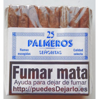 Vega Palmera - Palmeros 25 Senoritas 25 Zigarren hergestellt auf Teneriffa