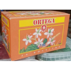 Cafe Ortega - Te Tila Lindenblütentee 25 Teebeutel je 1,1g 27g hergestellt auf Gran Canaria