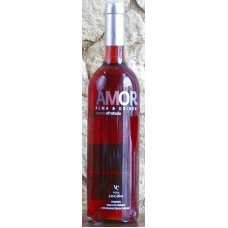 AMOR Rosado Afrutado fruchtiger Rosè-Wein 12% Vol. 750ml hergestellt auf Teneriffa 