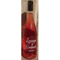 Apaga y Vamonos - Vino Rosado Afrutado Rosé-Wein fruchtig 10,5% Vol. 750ml hergestellt auf Teneriffa