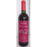 Bodegas El Rincon - Vino Tinto Rotwein trocken aus Fataga 12,5% Vol. 750ml hergestellt auf Gran Canaria