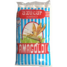 Amagoldi - Azucar Bolsa Zucker 1kg Tüte hergestellt auf Gran Canaria