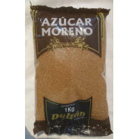 Dulzan - Azucar Moreno de Cana Brauner Rohrzucker 1kg hergestellt auf Teneriffa