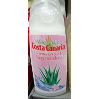 Costa Canaria - Aloe Vera Crema Corporal Regeneradora Körperlotion 250ml hergestellt auf Gran Canaria