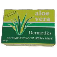 Dermetiks - Jabon glicerina Aloe Vera Seife 100g hergestellt auf Gran Canaria
