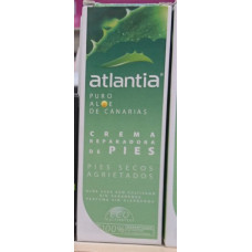 atlantia - Creme Reparados de Pies Puro Aloe Vera de Canarias 75ml hergestellt auf Teneriffa