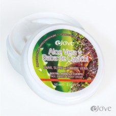 eJove - Aloe Vera y Baba de Caracol Creme mit Schneckenschleim-Extrakt 50ml Dose hergestellt auf Gran Canaria