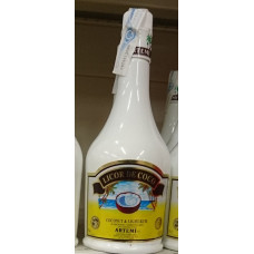Artemi - Licor de Coco Coconut & Dry Rum Koko-Rumlikör 700ml 25% Vol. hergestellt auf Gran Canaria