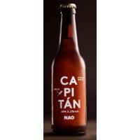 Nao Capitan Cerveza Apa Bier 5,4% Vol. 330ml Glasflasche hergestellt auf Lanzarote