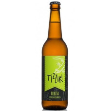 Tizziri - Cerveza Tostadita ecologica Bio-Bier Glasflasche 500ml hergestellt auf Teneriffa