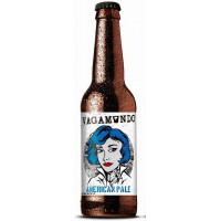 Vagamundo - American Pale Cerveza IBU 25 Bier 5,5% Vol. 330ml Glasflasche hergestellt auf Teneriffa