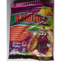 Batatito's Snacks - Patatas Fritas Batata Sweet Conchas propia Kartoffelchips 80g hergestellt auf Lanzarote