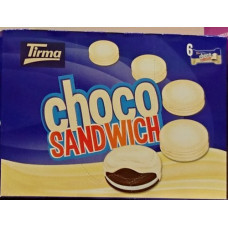 Tirma - Choco Sandwich Doppelkekse überzogen mit weißer Schokolade 240g hergestellt auf Gran Canaria