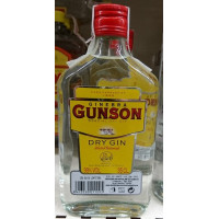 Gunson - Ginebra Dry Gin 38% Vol. 350ml Glasflasche hergestellt auf Teneriffa