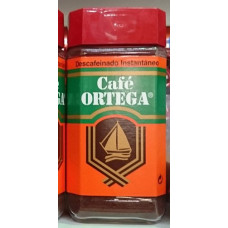 Cafe Ortega - Cafe Descafeinado Instantaneo Instantkaffee entkoffeiniert 200g Glas hergestellt auf Gran Canaria