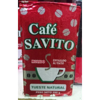 JSP - Cafe Savito Molido Tueste Natural Kaffee gemahlen Karton 250g hergestellt auf Teneriffa