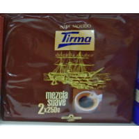Tirma - Café Mezcla Suave Kaffee 2x 250g Set hergestellt auf Gran Canaria