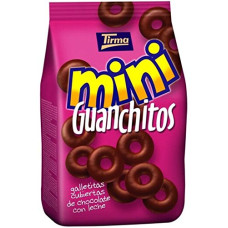 Tirma - Mini Guanchitos Vollmilch-Schokoladen-Ringe 125g hergestellt auf Gran Canaria