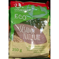 Comeztier - Sesamo Natural Eco Sesamkerne natur Bio 250g Tüte hergestellt auf Teneriffa