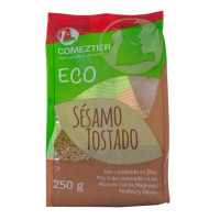 Comeztier - Sesamo Tostado Eco geröstete Sesamkerne Bio 250g Tüte hergestellt auf Teneriffa