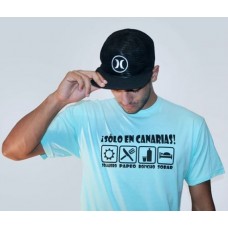 Mikamiseta - Camiseta T-Shirt Sólo en Canarias