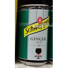 Schweppes - Ginger Ale 250ml Dose hergestellt auf Gran Canaria