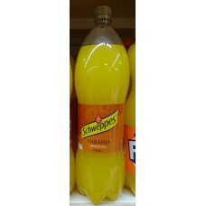 Schweppes - Naranja Original Orangenlimonade 2l PET-Flasche hergestellt auf Gran Canaria