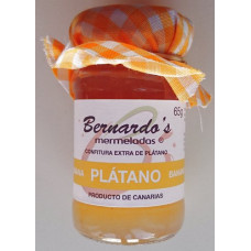 Bernardo's Mermeladas - Platano Banana Confitura extra Bananenkonfitüre 65g hergestellt auf Lanzarote