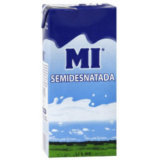 Mi - Leche semidesnatada Milch habfett 1,1% 6x 1l Tetrapack hergestellt auf Teneriffa