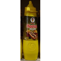 Mosa - Mostaza picante Senf scharf 275ml Flasche hergestellt auf Gran Canaria